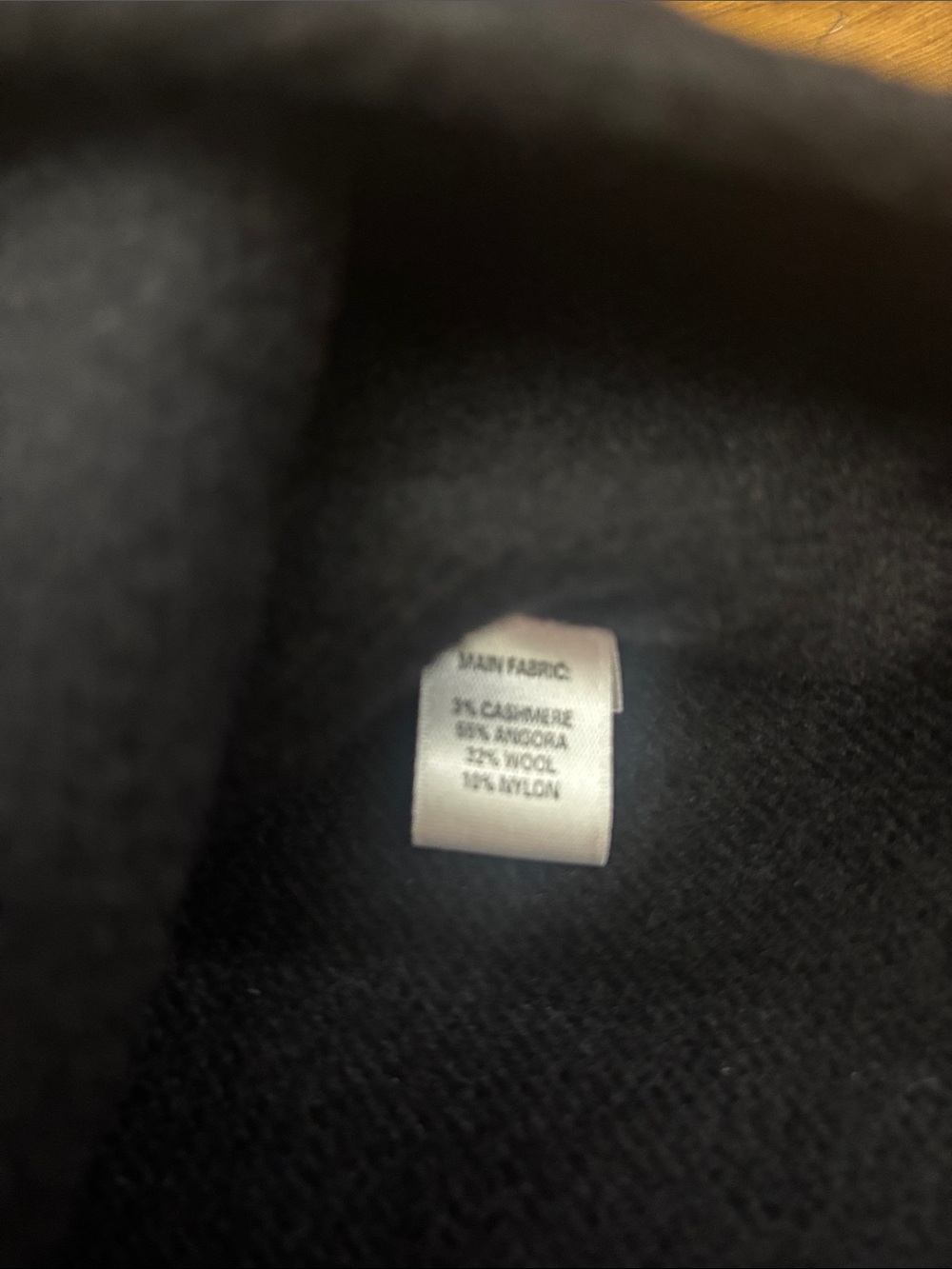ST. JOHN Ruffle Front Vest Wool, Angora Cashmere Blend - Picture 7 of 10